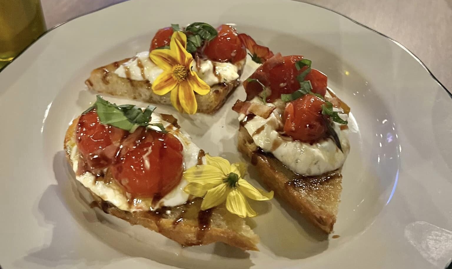 Roasted Tomato Bruschetta