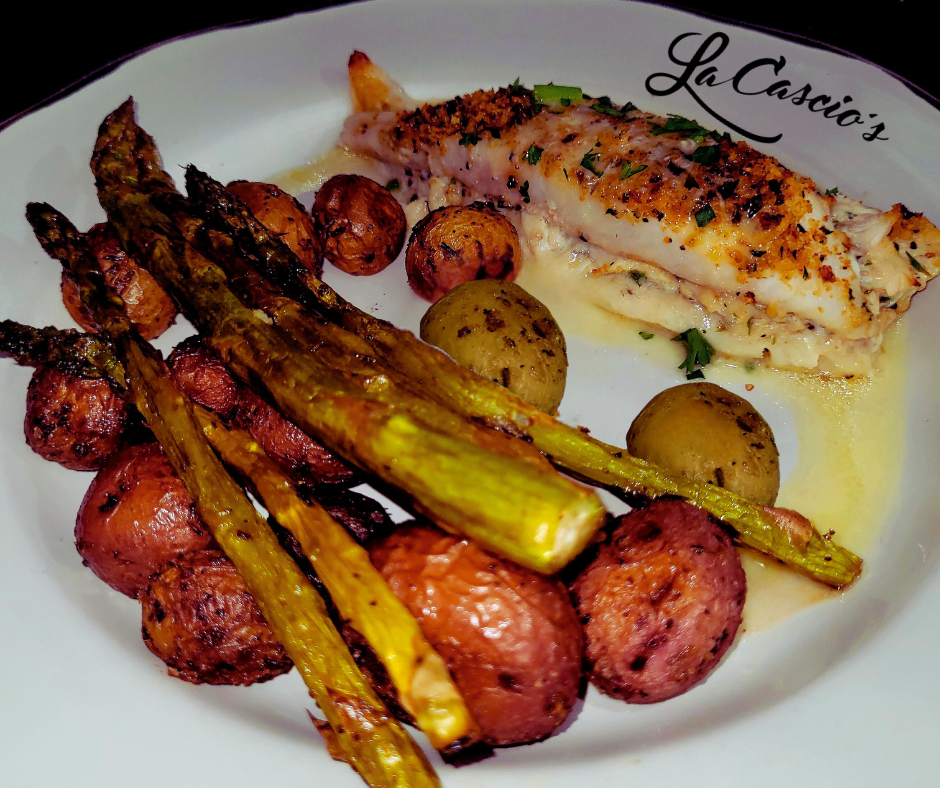 Stuffed Flounder Oreganata